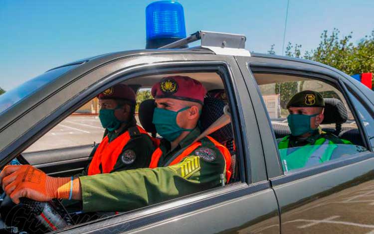 Los «boina rojas», combatientes de las Tropas de Prevención de las Fuerzas Armadas Revolucionarias.