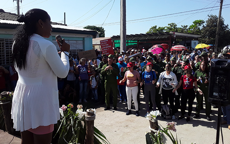 Acto por el Dí­a Territorial de la Defensa en Villa Clara.