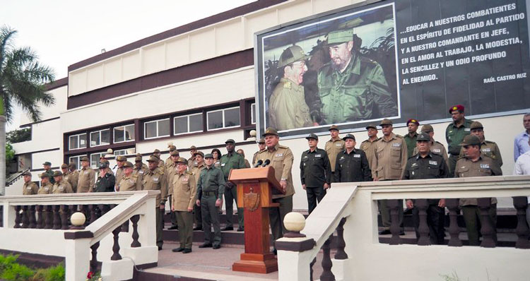 Acto por el aniversario 60 de la Contrainteligencia Militar.