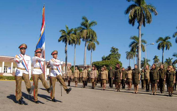 Acto por el aniversario 59 del Minint.