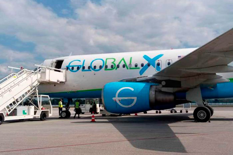 Llegada del vuelo con migrantes irregulares al aeropuerto internacional José Martí, de La Habana.