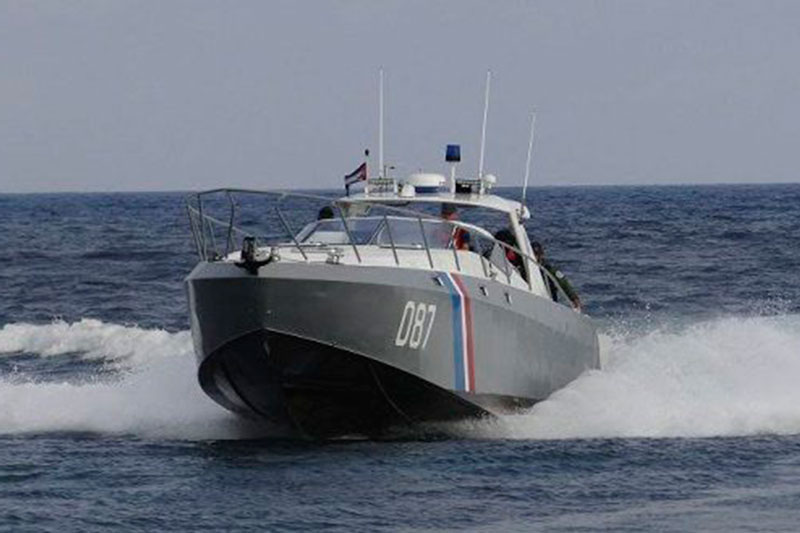 Lancha de Tropas Guardafronteras de Cuba.