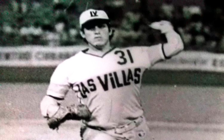 José Riveira, exlanzador de béisbol de Villa Clara.