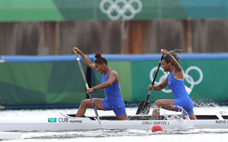 El vertiginoso ascenso de Cirilo y Katherine Nuevo hacen presagiar una posible medalla en el próximo campeonato mundial de canotaje. (Foto :Tomada de Internet).