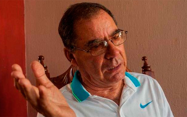 Miguel Virgilio del Río López, entrenador de equipos Cuba de baloncesto femenino, fallecido el 24 de septiembre.