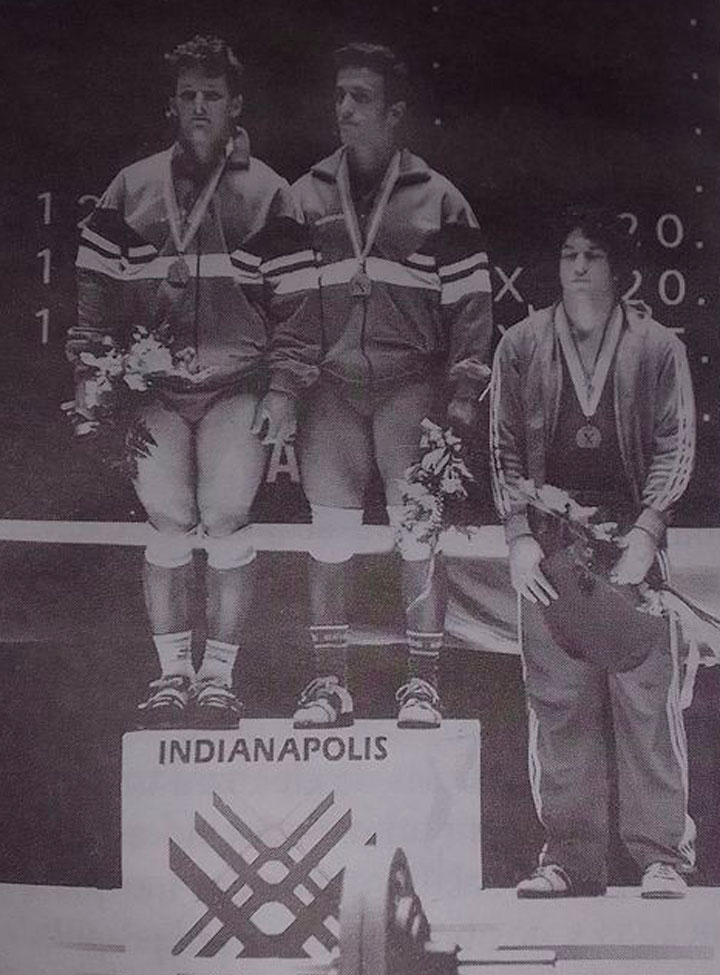 Julio Loscos y Gabriel Enseñat, oro compartido en Indianápolis 1987.