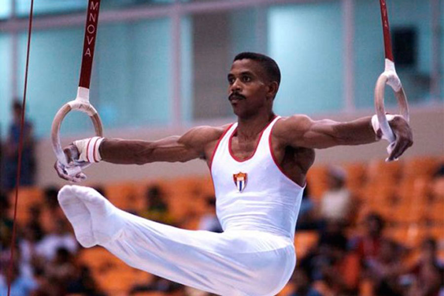 Erick López, gimnasta cubano.
