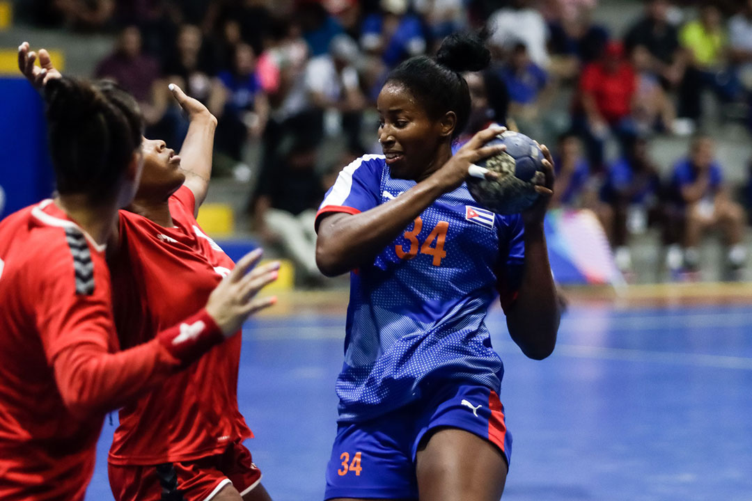 Jennifer Amanda Toledo Abreu, atleta de balonmano de Santa Clara.