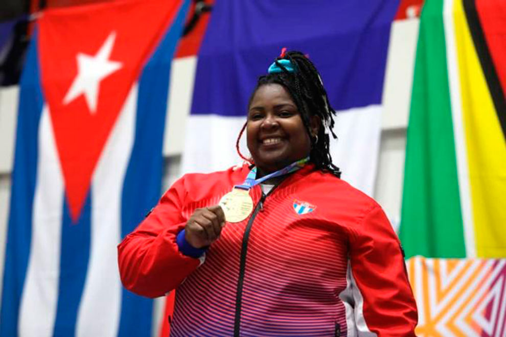 Idalys Ortiz, campeona de más de 78 kg del judo centroamericano.