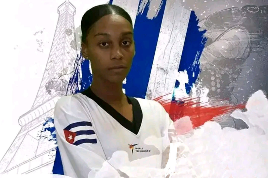 Taekwondoca Arlettys de la Caridad Acosta Herrera.