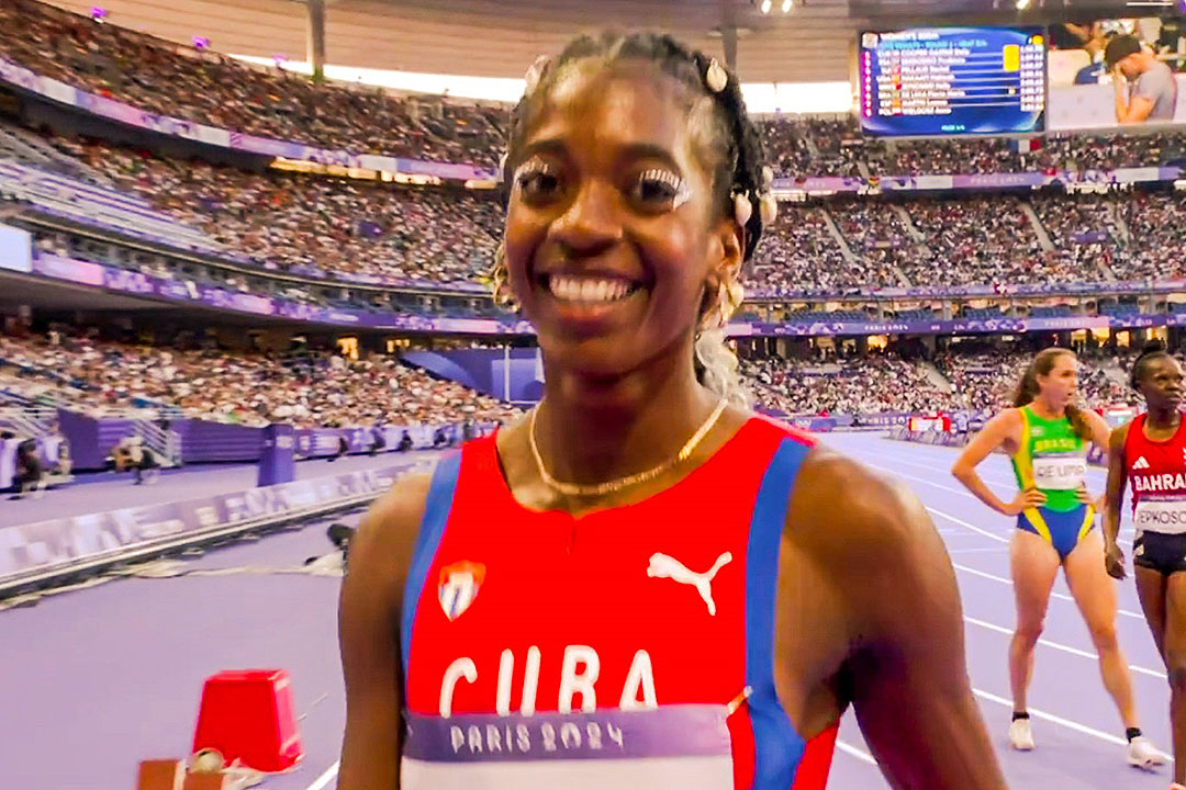  Daily Cooper: la alegría y la sorpresa de tener una cubana en la semifinal de los 800 metros. (Foto: Tomada de Internet)