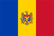 Bandera de República de Moldova