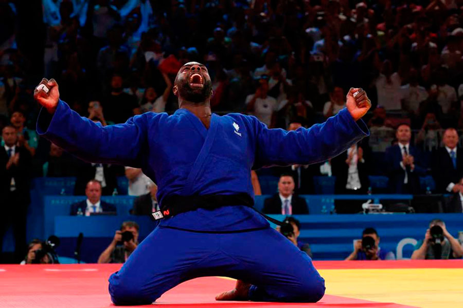 El francés Teddy Riner sumó su tercer título olímpico en el judo.