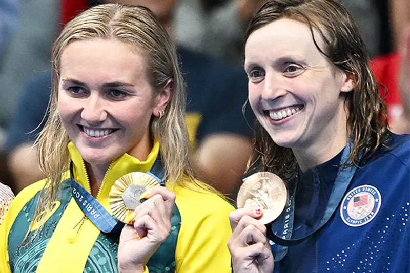 La australiana Ariarne Titmus comenzó dominando la disputa en los 400 metros libres. (Foto: Tomada de Internet)