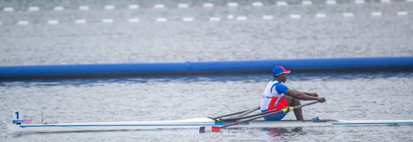 Reidy Cardona clasificó por directo a cuartos de final en el scull individual. 