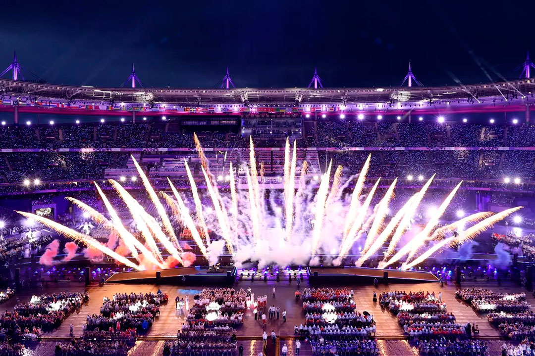 Momento de la clausura de los Juegos Paralimpicos de París 2024.