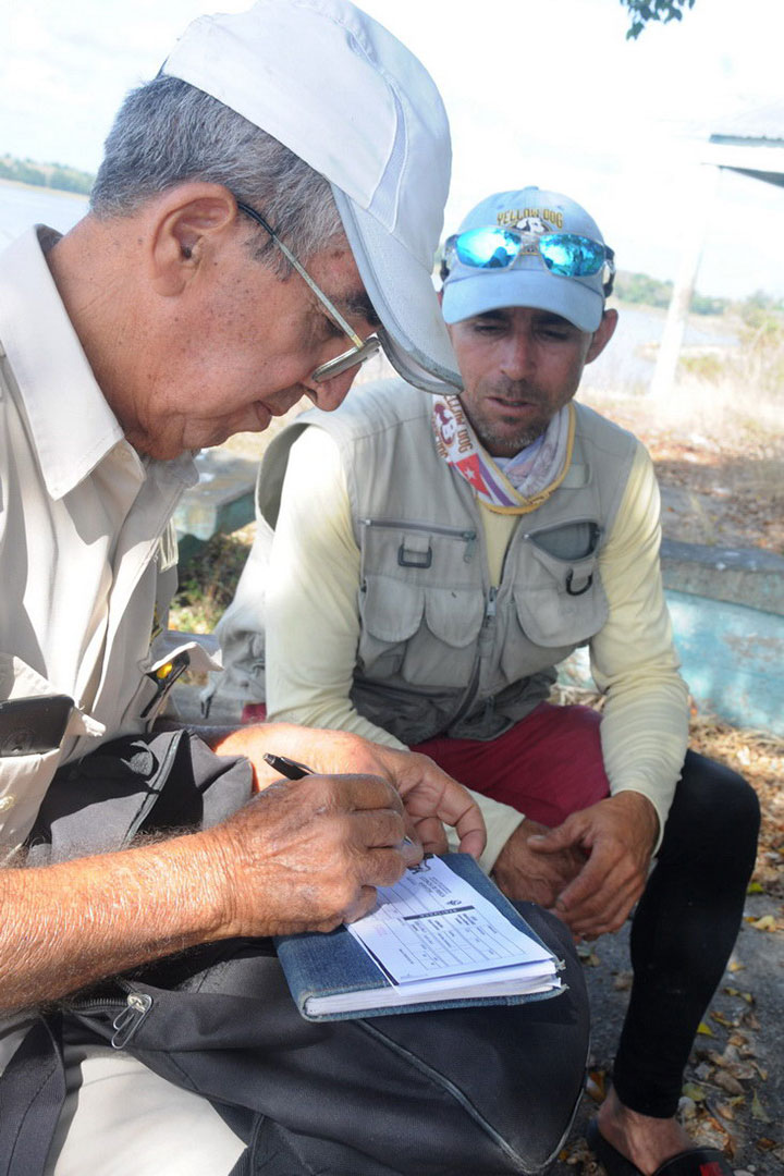 Proceso de otorgamiento de la licencia de pesca.