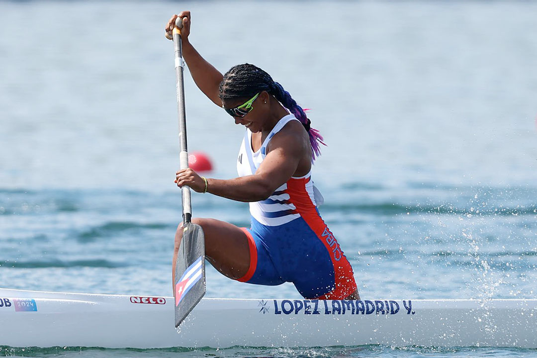 Yisnoly Francheska López, atleta de canotaje.
