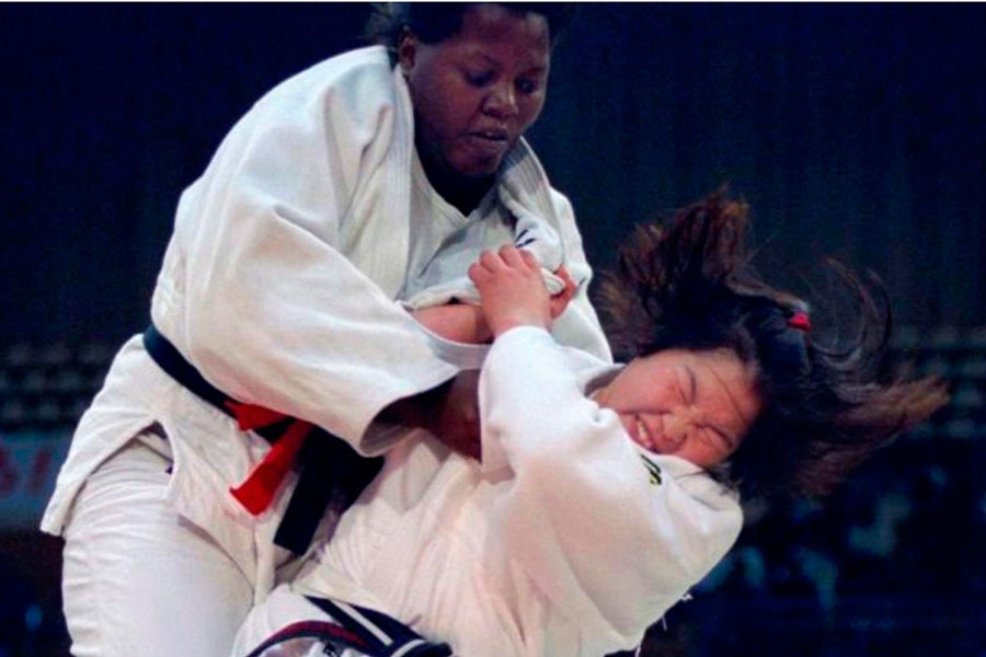 Estela Rodríguez, judoca cubana.