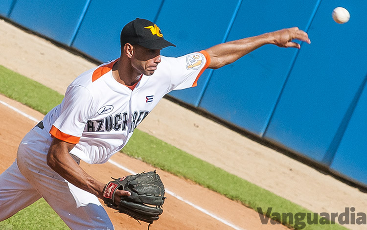 Pedro Manuel Castillo, pitcher de Villa Clara.