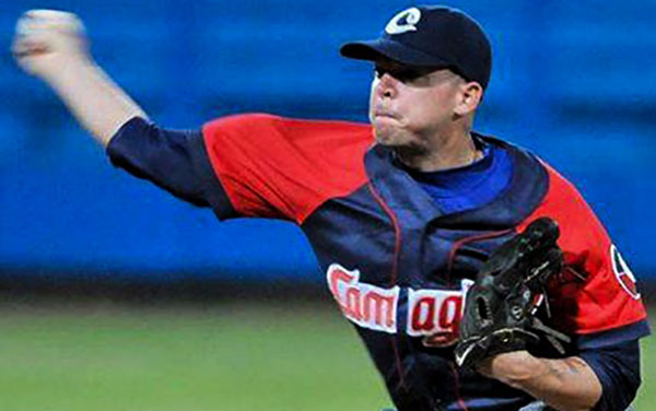 José Ramón Rodríguez, pitcher de Camagüey.