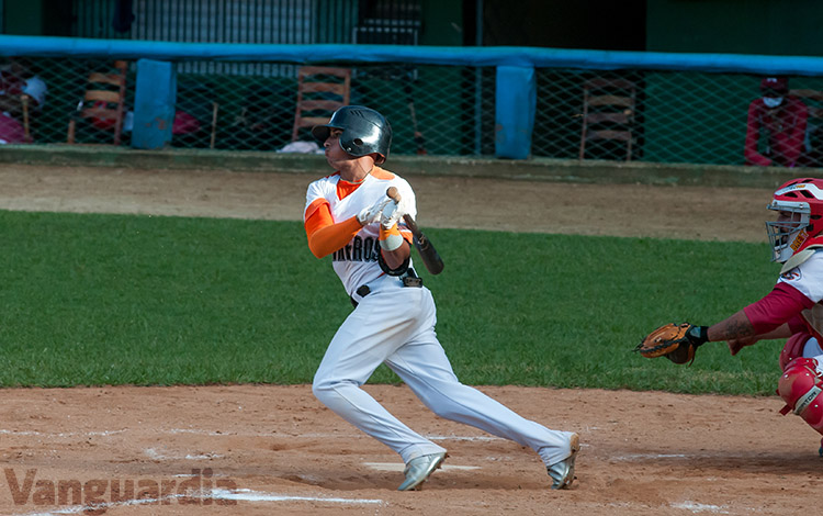 Magdiel Gómez, pelotero de Villa Clara.