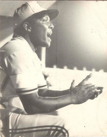 Lázaro Pérez Agramonte, receptor del béisbol cubano.