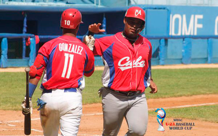 Cuba vence a Taipéi de China con jonrón de Yudiel González.