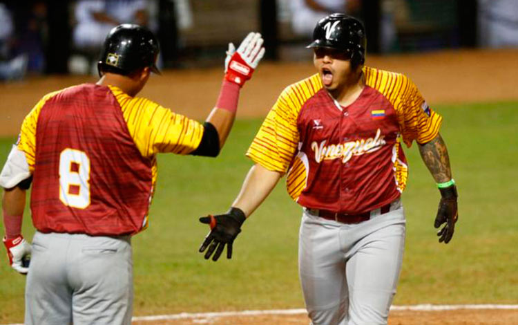 Juan Fernández conectó jonrón y el equipo Venezuela Sub 23 derrota a Cuba, 11-0.