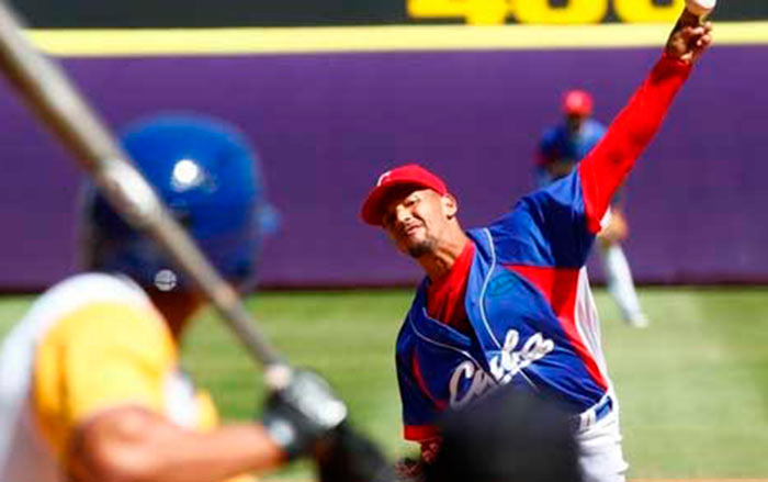 Equipo Cuba en la Copa Mundial de Béisbol Sub 23.