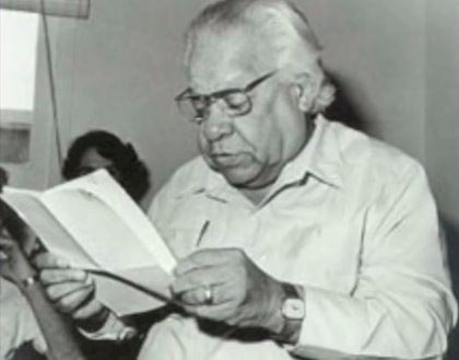 Nicolás Guillén, Poeta Nacional de Cuba.