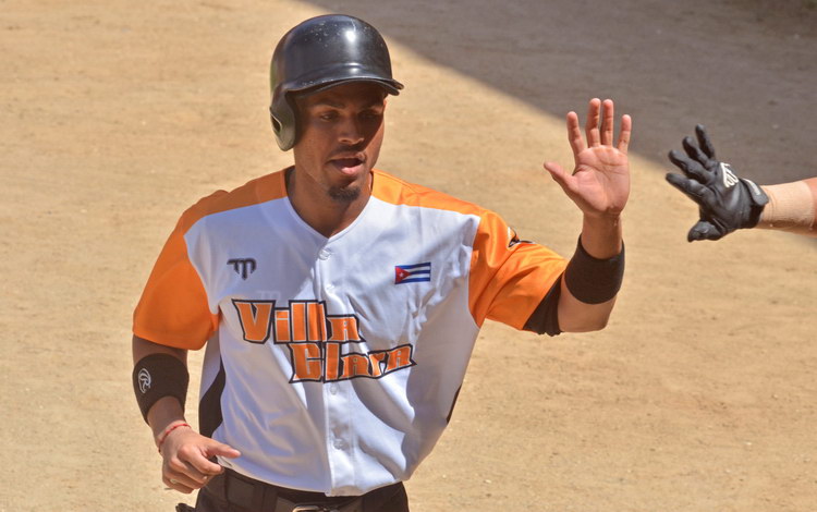 Reidel Pedraza, pelotero del equipo Villa Clara.