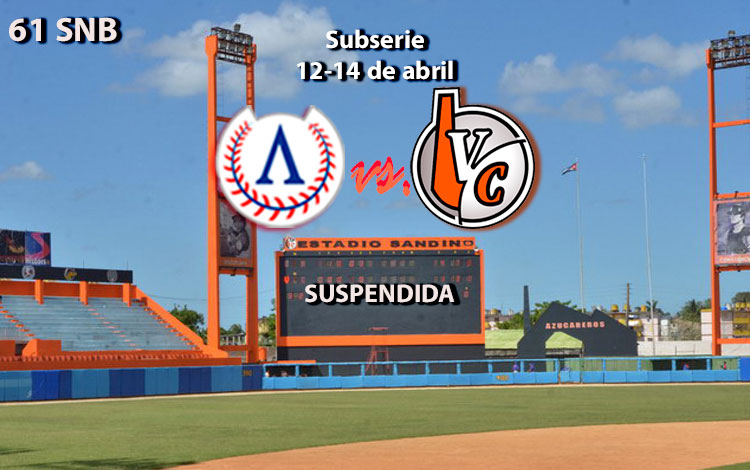 Subserie suspendida.