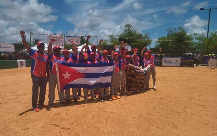 Equipo Santa Clara, invicto en su grupo en el torneo del Caribe de las Pequeñas Ligas de Béisbol.