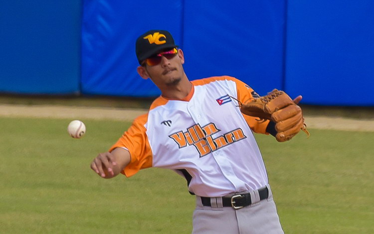 Christian Rodrí­guez, pelotero de Villa Clara.