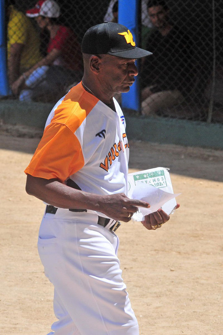 Ramón Moré, mánager del equipo Villa Clara.