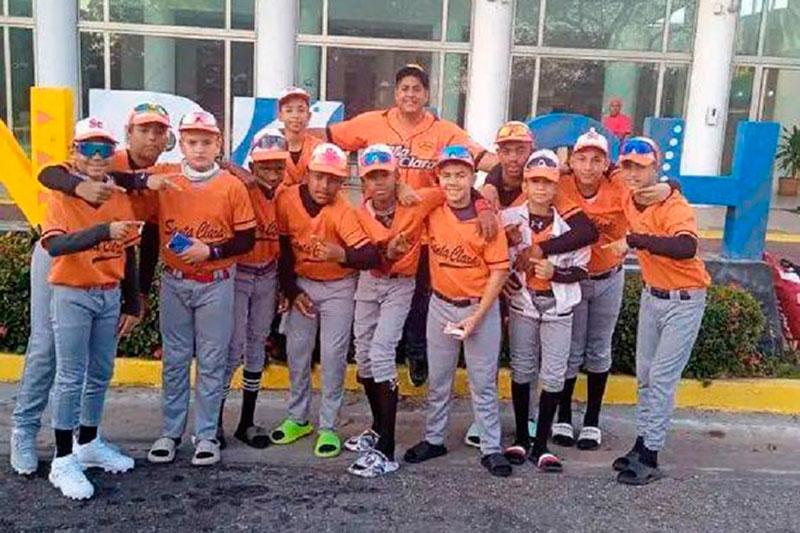 Equipo Santa Clara de las Pequeñas Ligas de Béisbol.