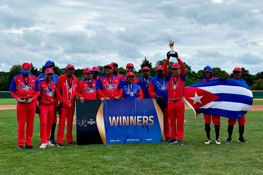 Cuba, campeón de la Copa Mundial de Béisbol para Ciegos.