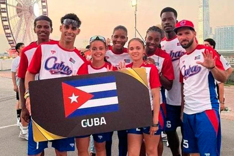 Equipo Cuba, campeón mundial de baseball5.