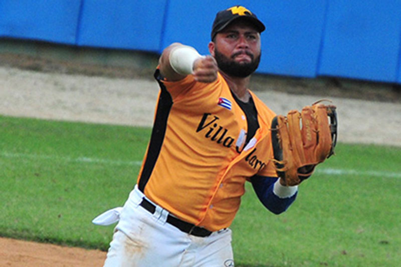 Mailon Tomás Alonso, pelotero de Villa Clara.