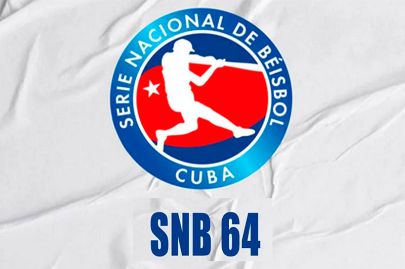 Logo de la 64 Serie Nacional de Béisbol.