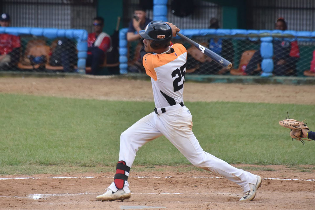 Osmán Caruncho, pelotero villaclareño.