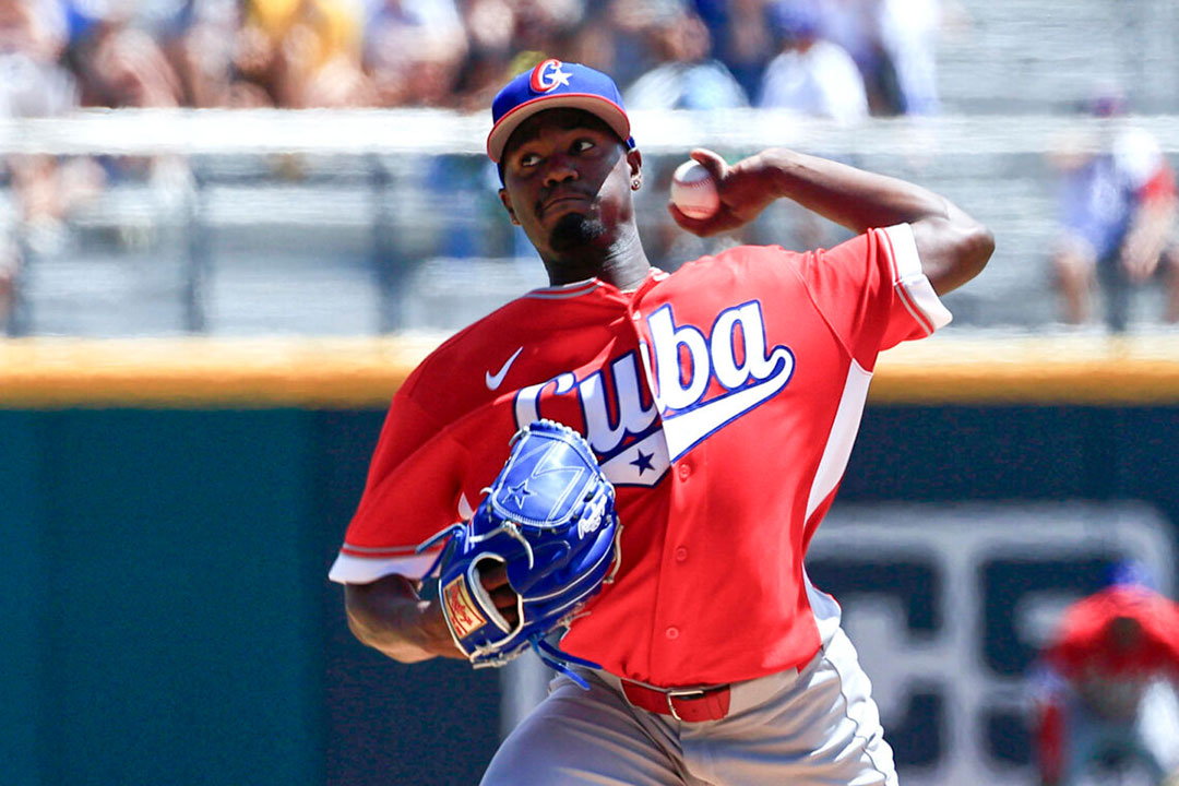 Liván Moinelo, ganador de juego de Cuba contra Panamá.