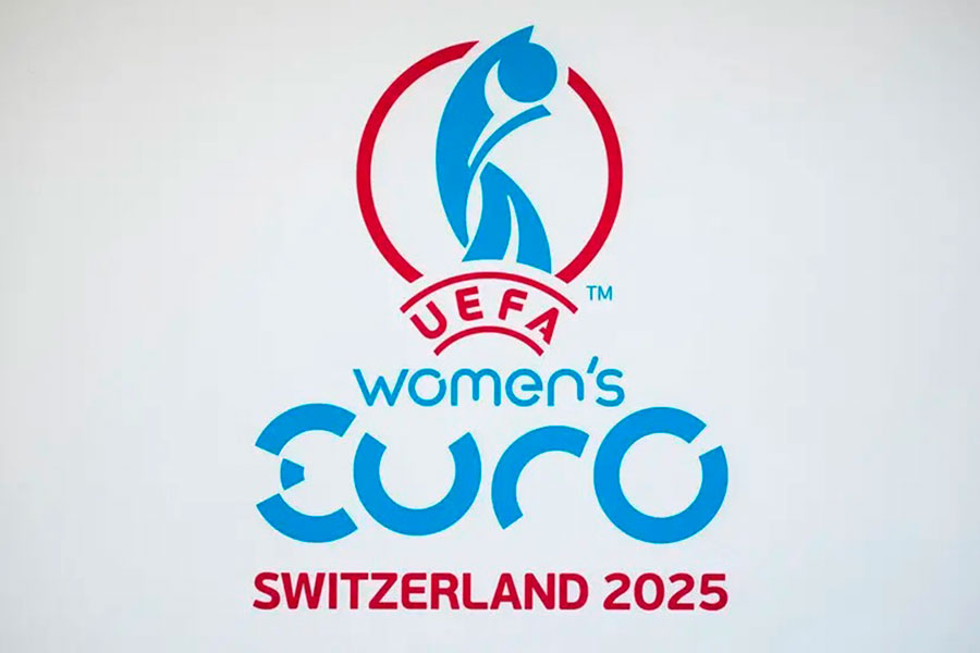 Logo de la Eurocopa Femenina Suiza 2025.