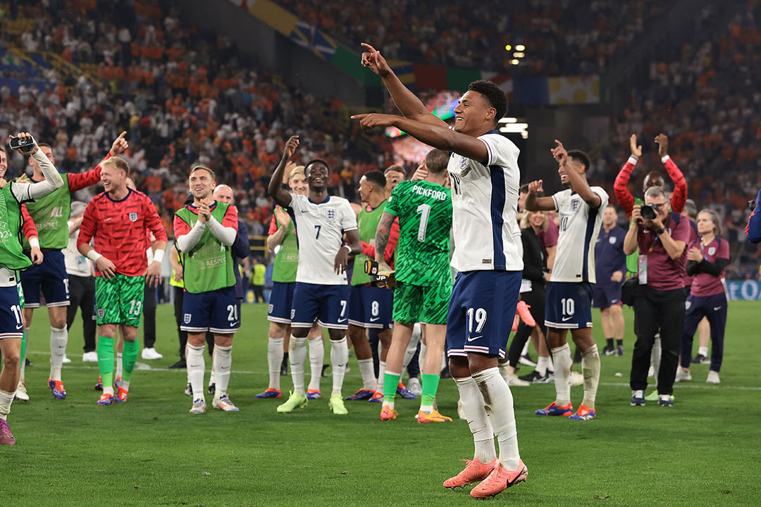 Ollie Watkins, el goleador de la definición, celebra el pase de Inglaterra a la final de la Eurocopa de Alemania 2024. (Foto: Tomada de Internet)