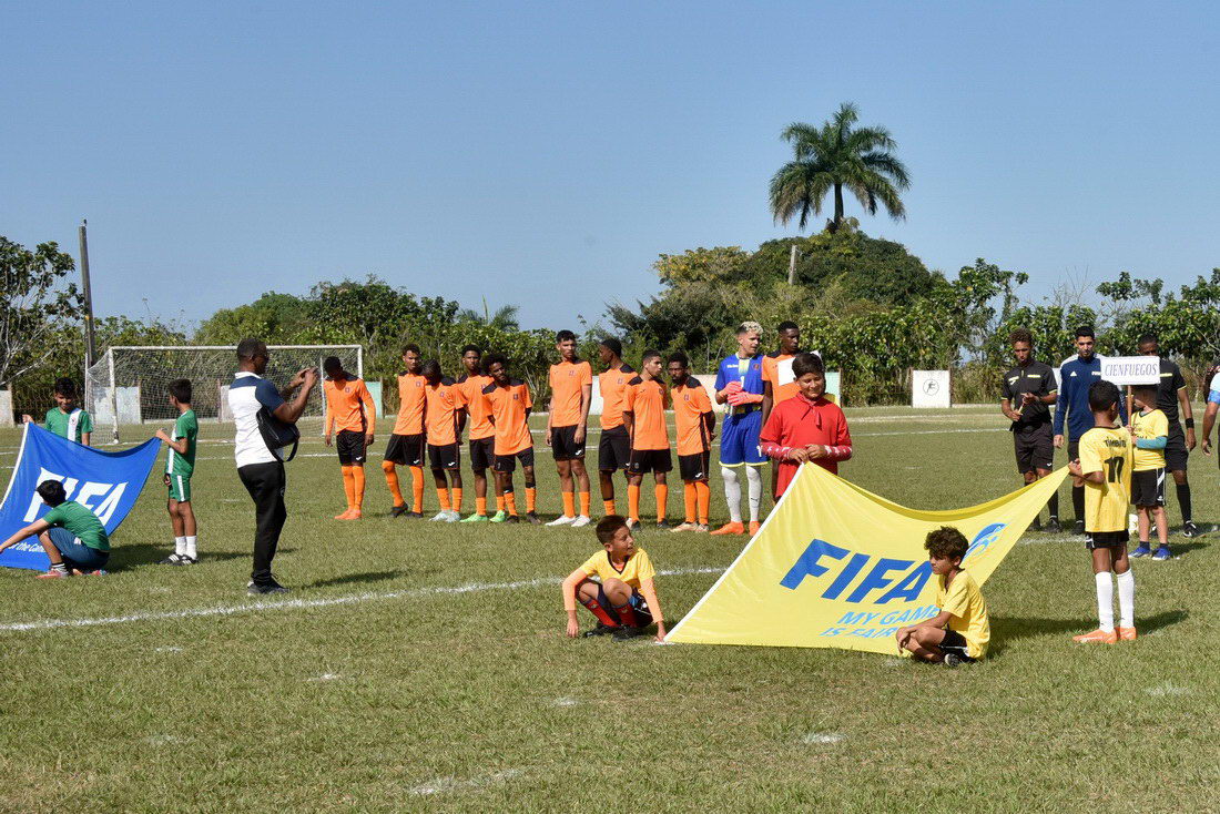 Inicio de la Liga Nacional de Fútbol en Villa Clara.