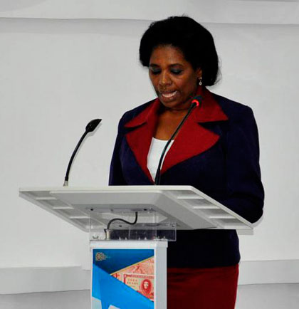Marta Sabina Wilson, ministra presidenta del Banco Central de Cuba.
