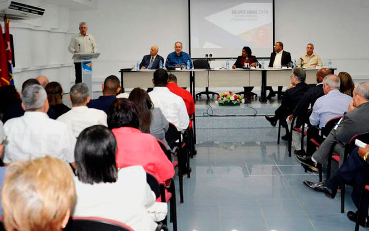 Balance anual del Banco Central de Cuba,