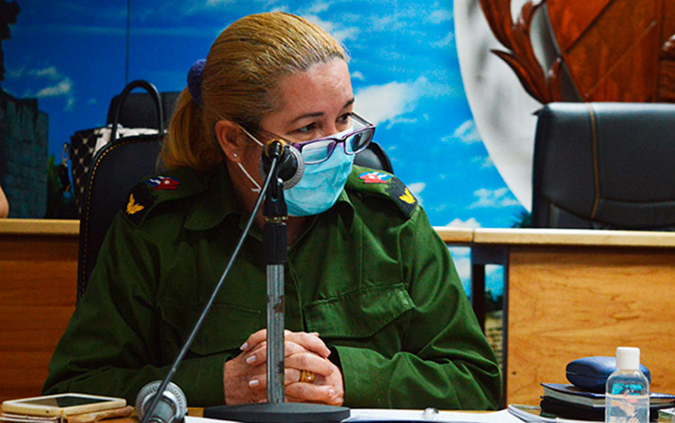 Yudí Rodríguez Hernández, presidenta del Consejo de Defensa Provincial de Villa Clara, Yudí Rodríguez Hernández, presidenta del Consejo de Defensa Provincial de Villa Clara,