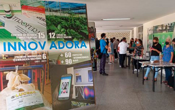 Exposición de los logros de la Universidad Central «Marta Abreu» de Las Villas.